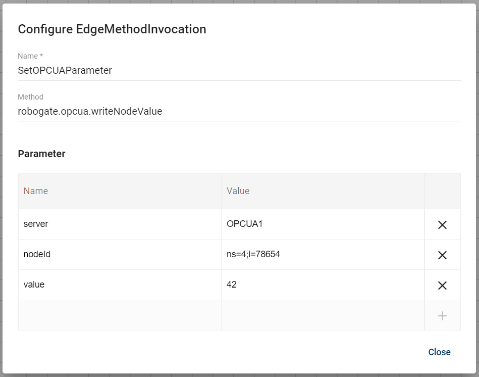 edge method invocation sample