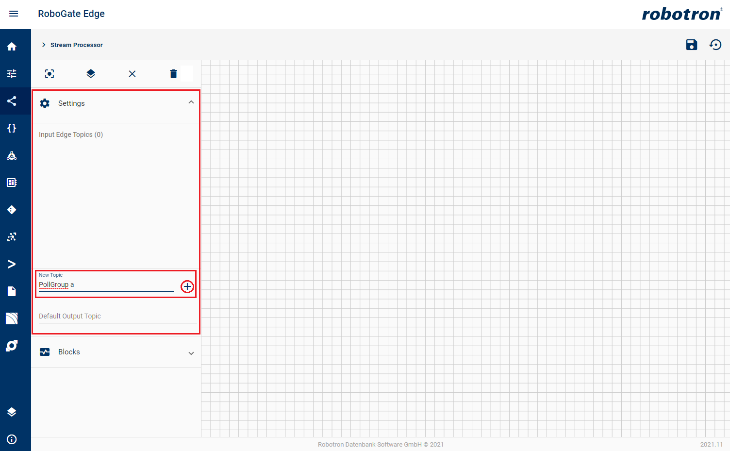 streamprocessor input edge topic